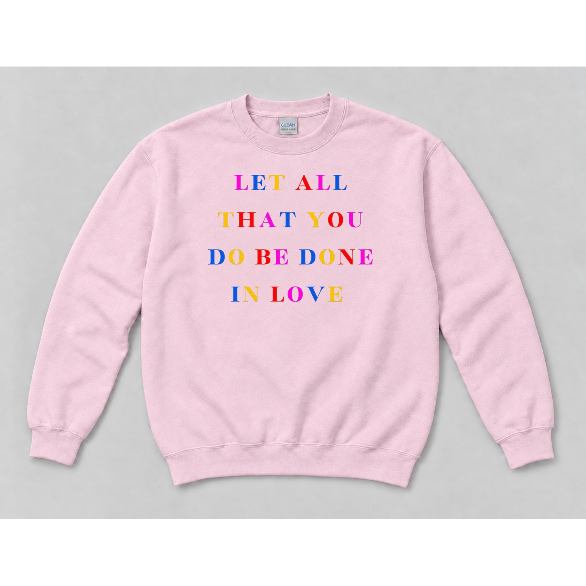 Crewneck Light Pink mockup