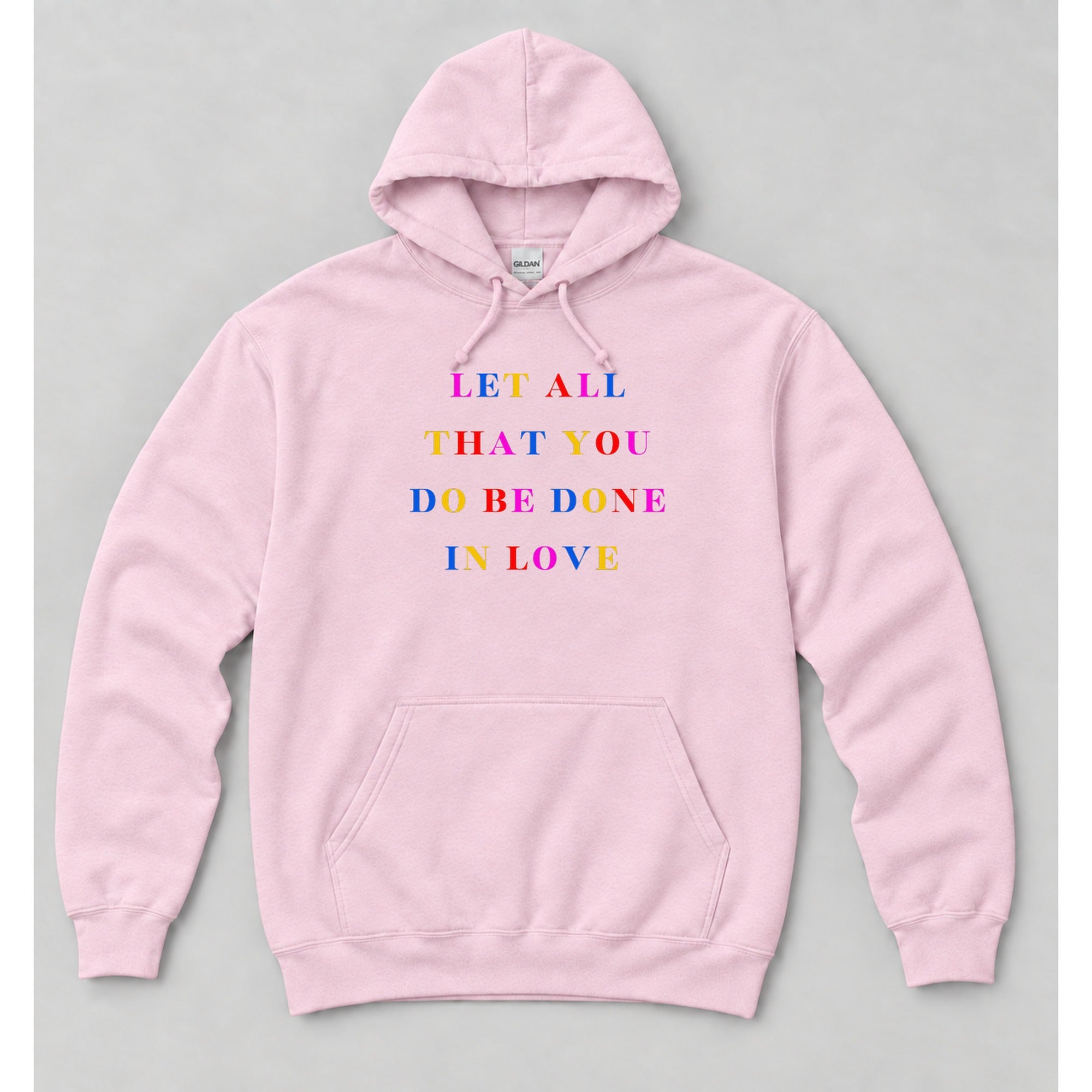 Hoodie Light Pink mockup