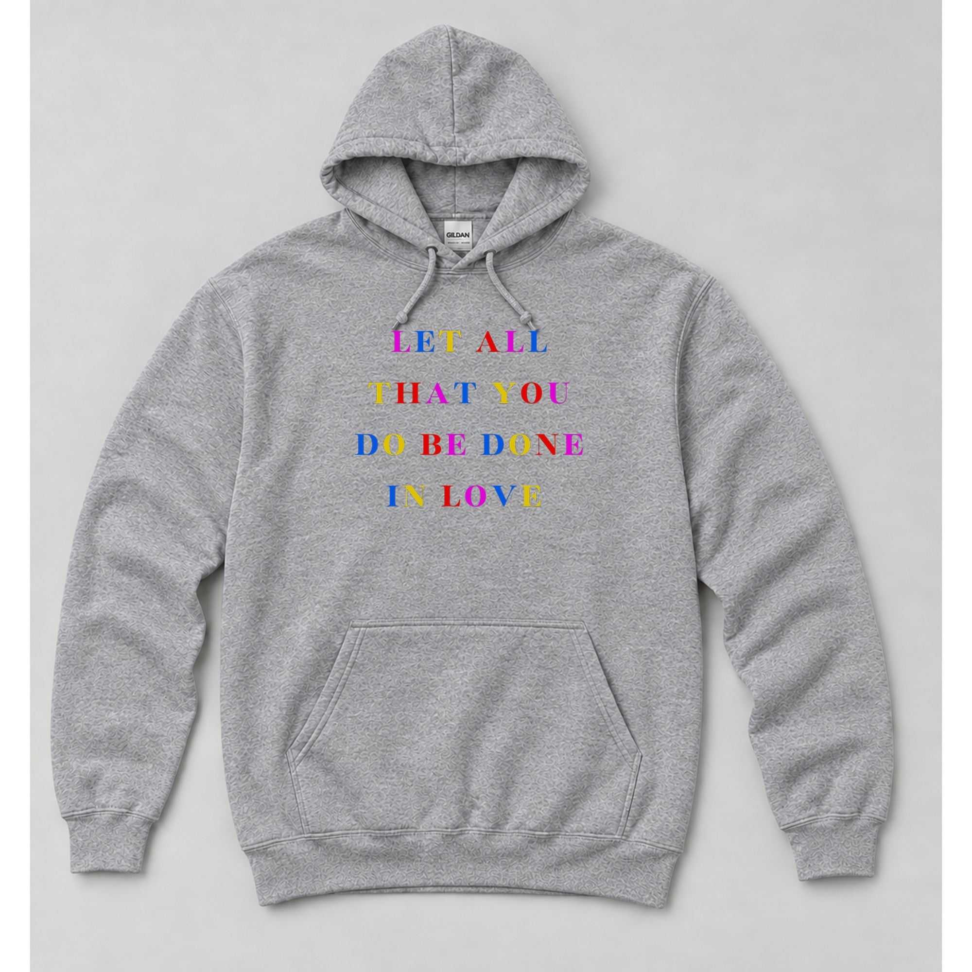 Hoodie Sport Grey mockup
