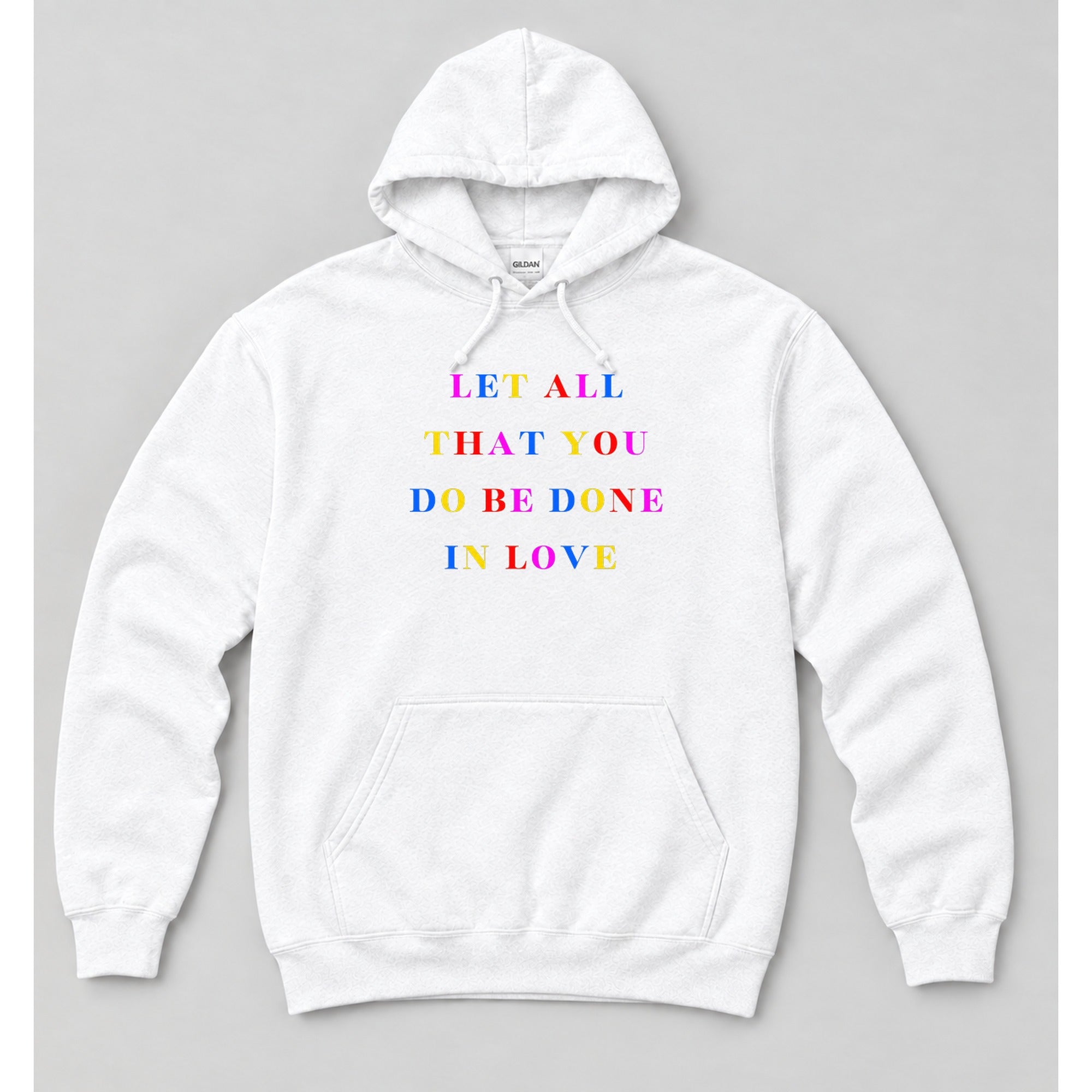 Hoodie White mockup