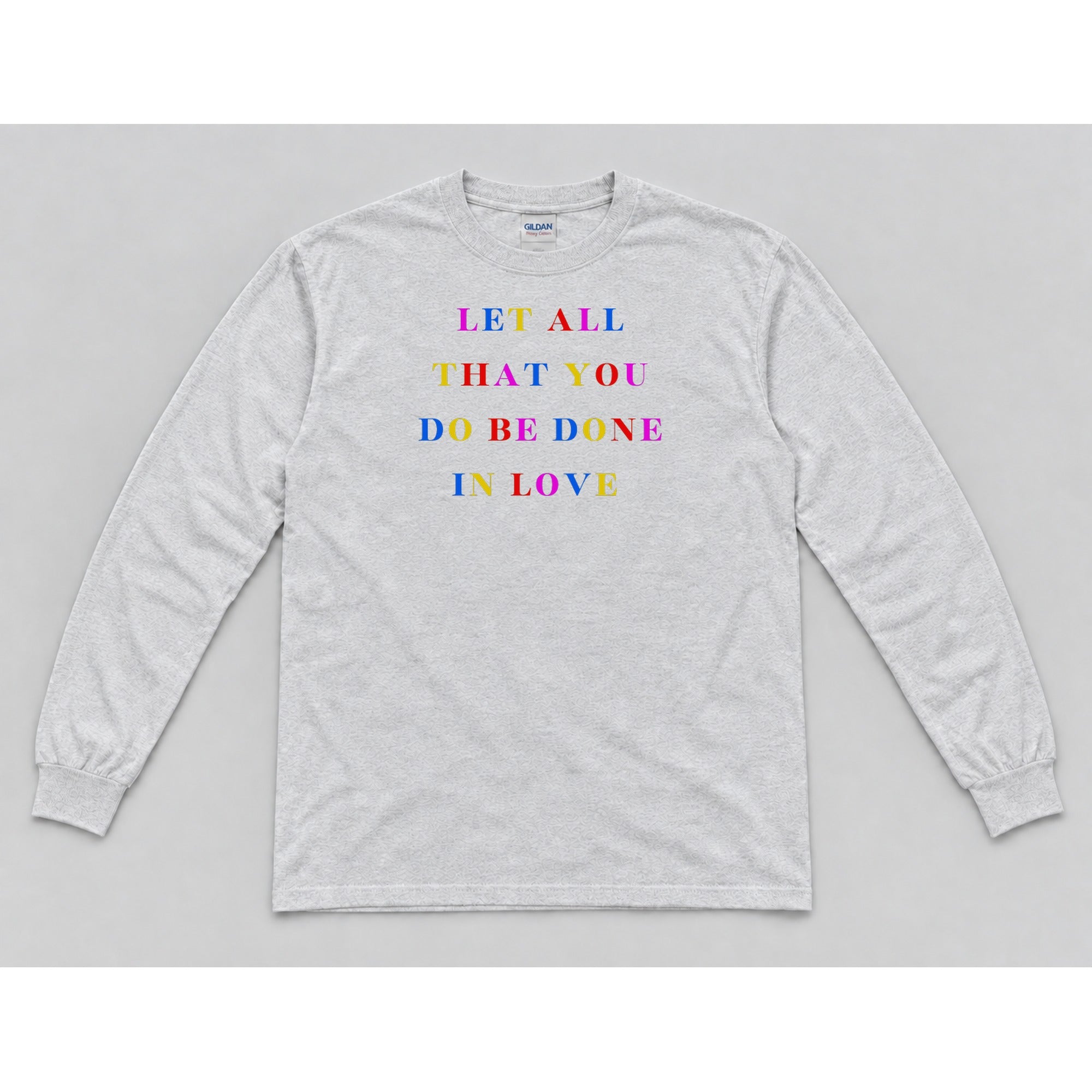 Long Sleeve Ash mockup