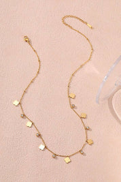 TITANIUM STEEL NON-TARNISH MINI CLOVER NECKLACE