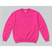 Crewneck Hot Pink mockup
