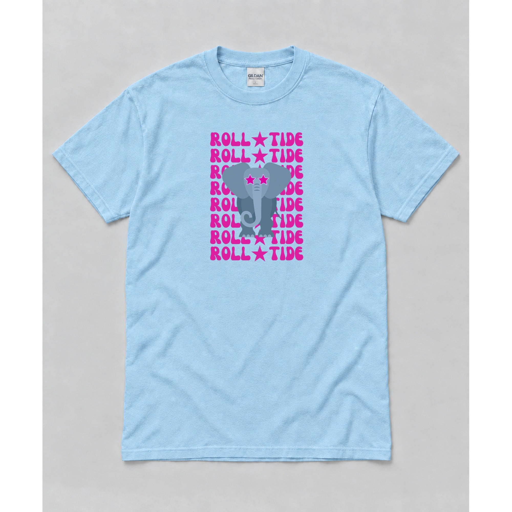 Short Sleeve Light Blue mockup