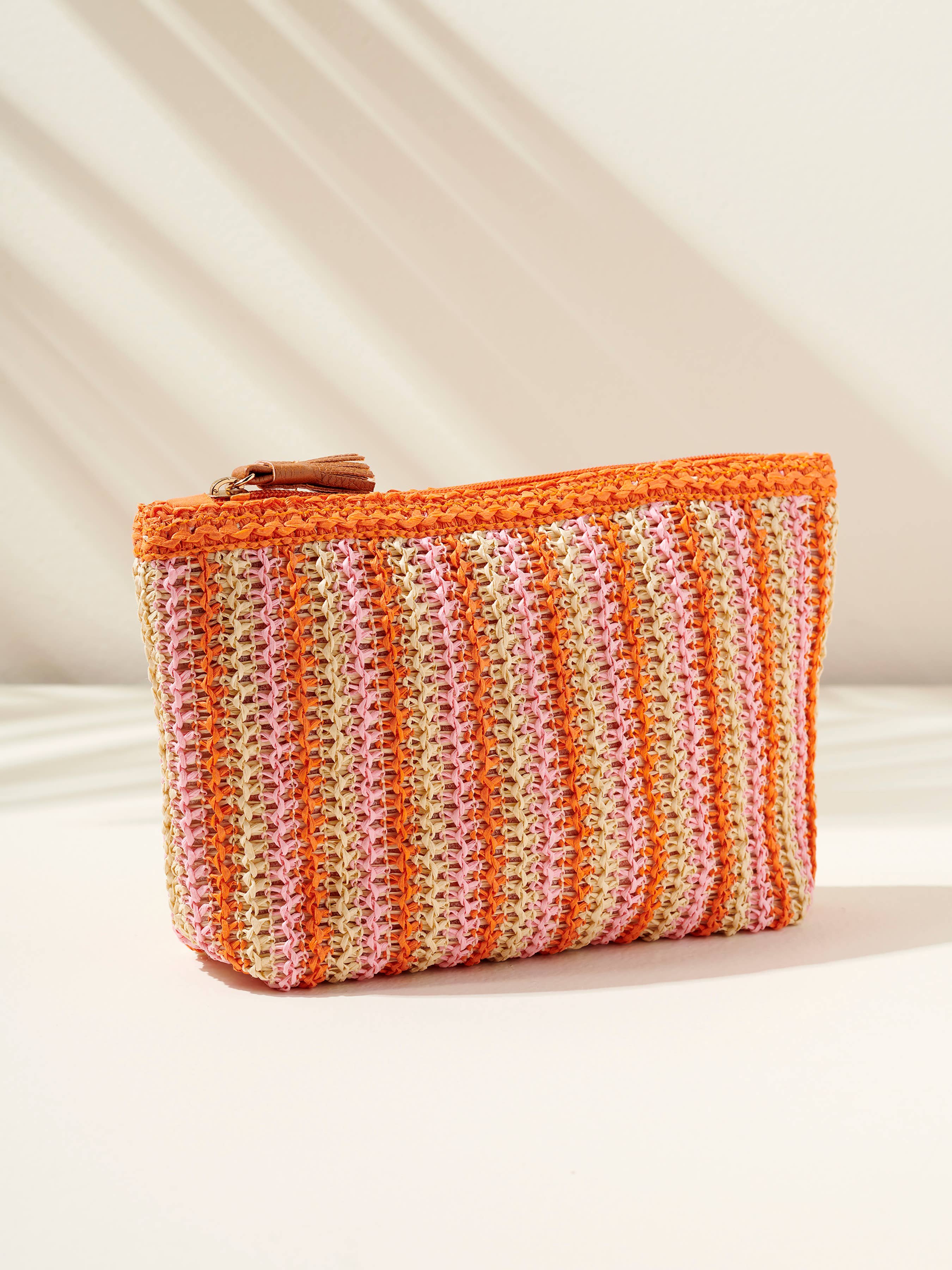 Pink Multicolor Pouch