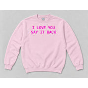 Crewneck Light Pink mockup