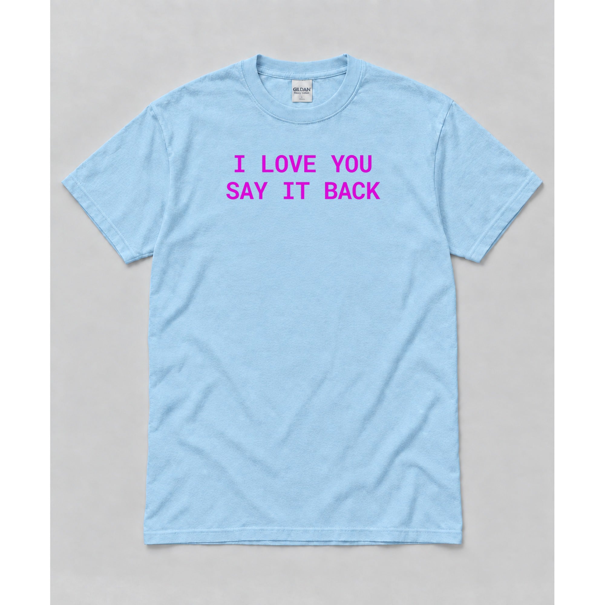 Short Sleeve Light Blue mockup