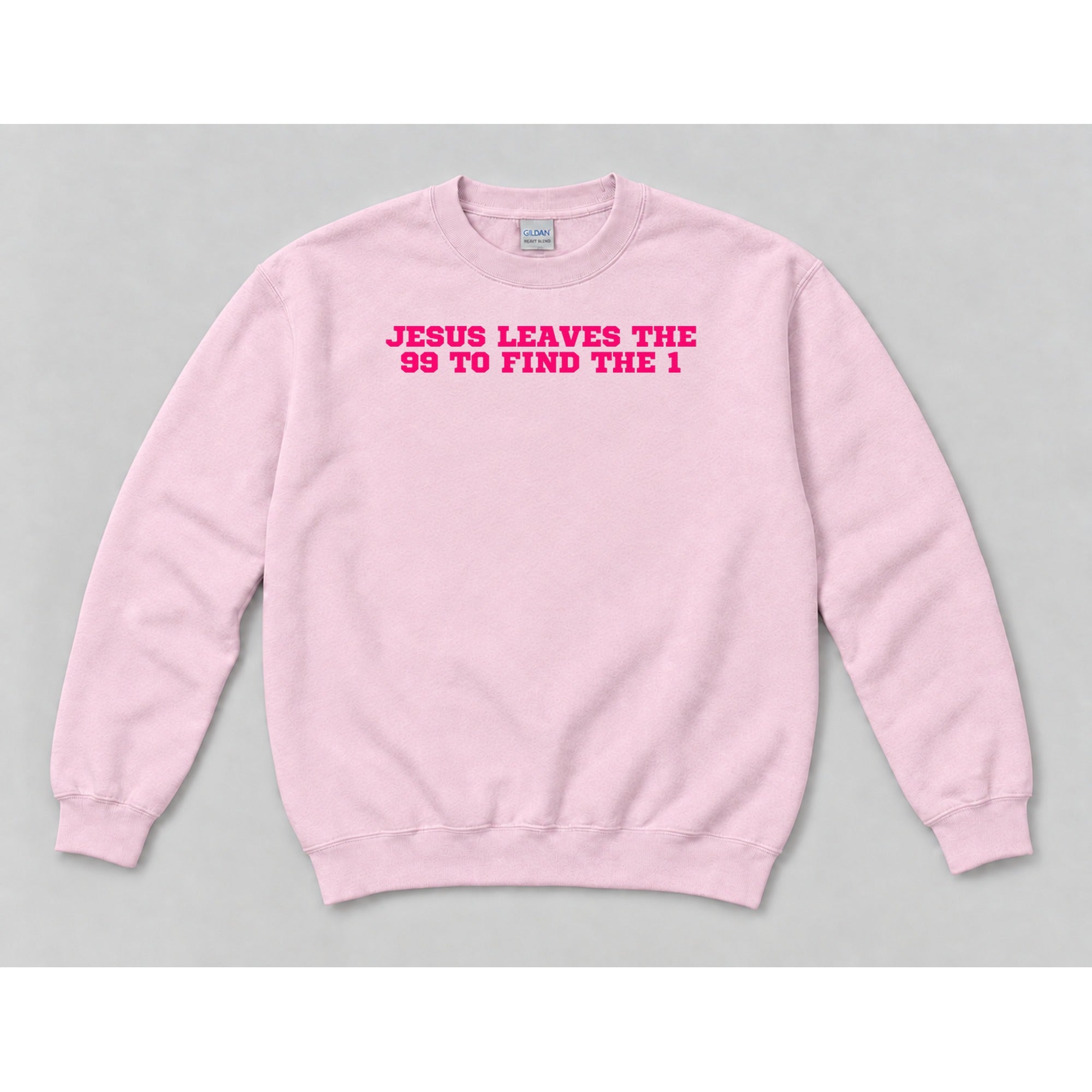 Crewneck Light Pink mockup