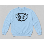 Crewneck Light Blue mockup