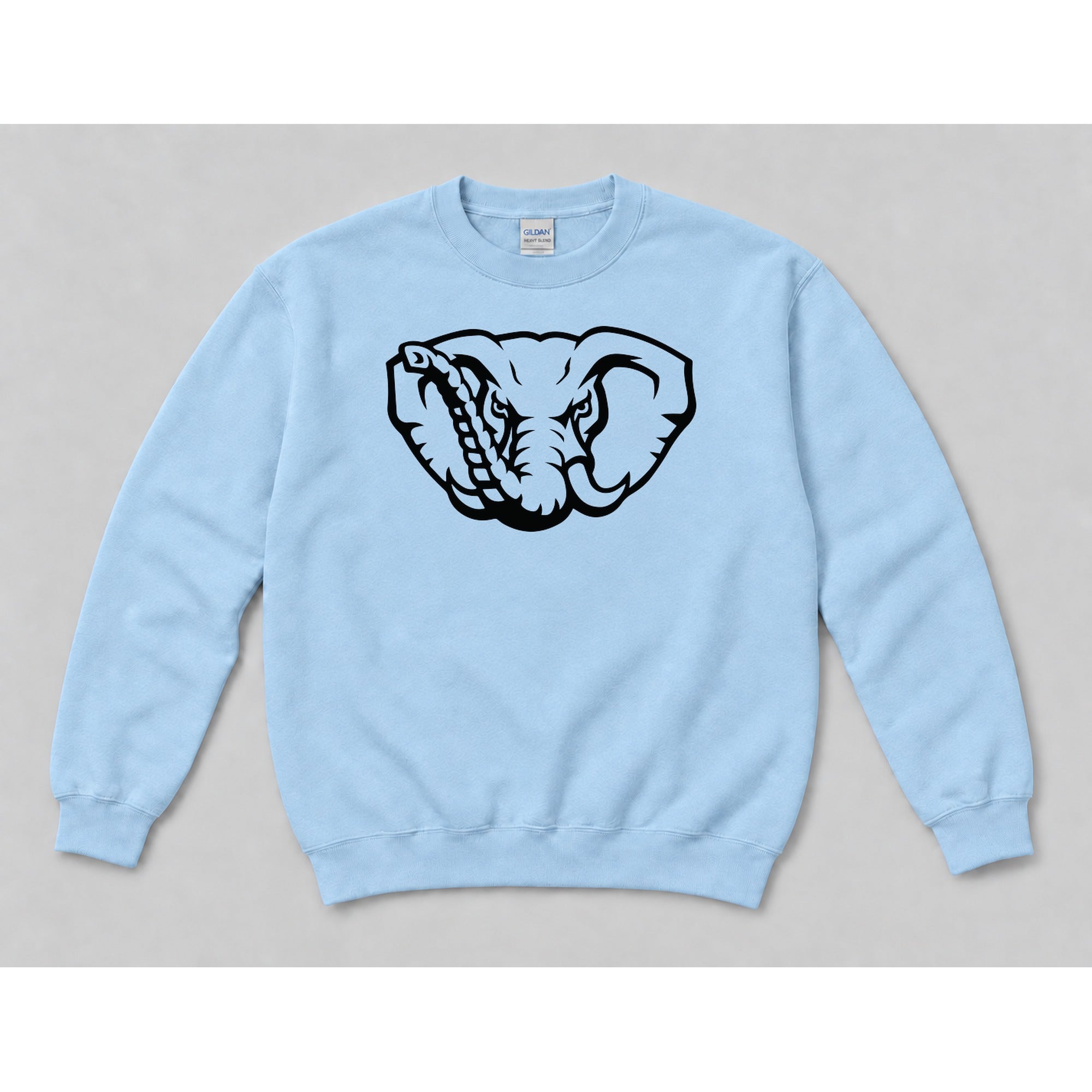 Crewneck Light Blue mockup