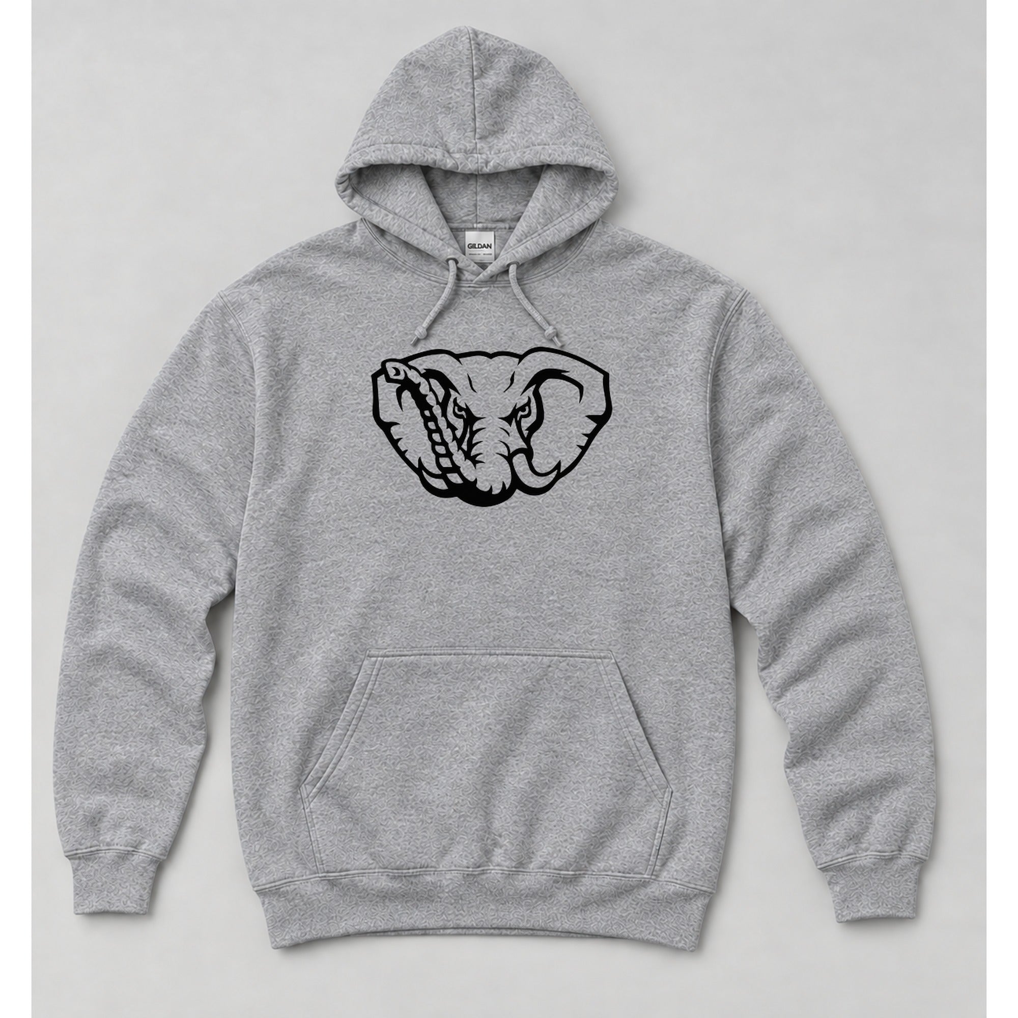 Hoodie Sport Grey mockup