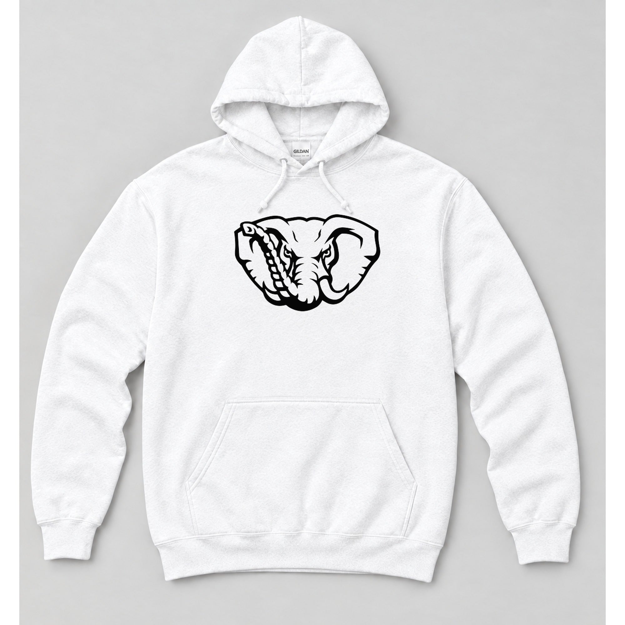 Hoodie White mockup