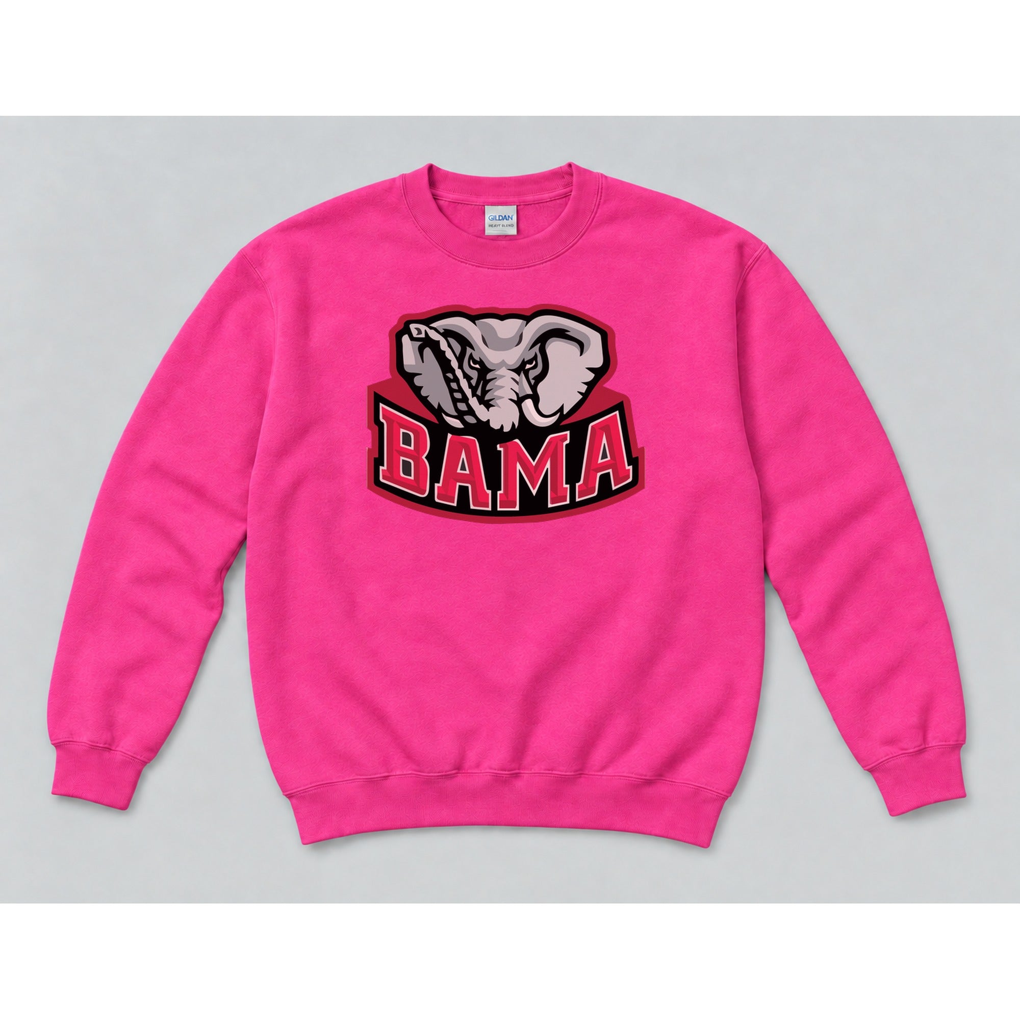 Crewneck Hot Pink mockup