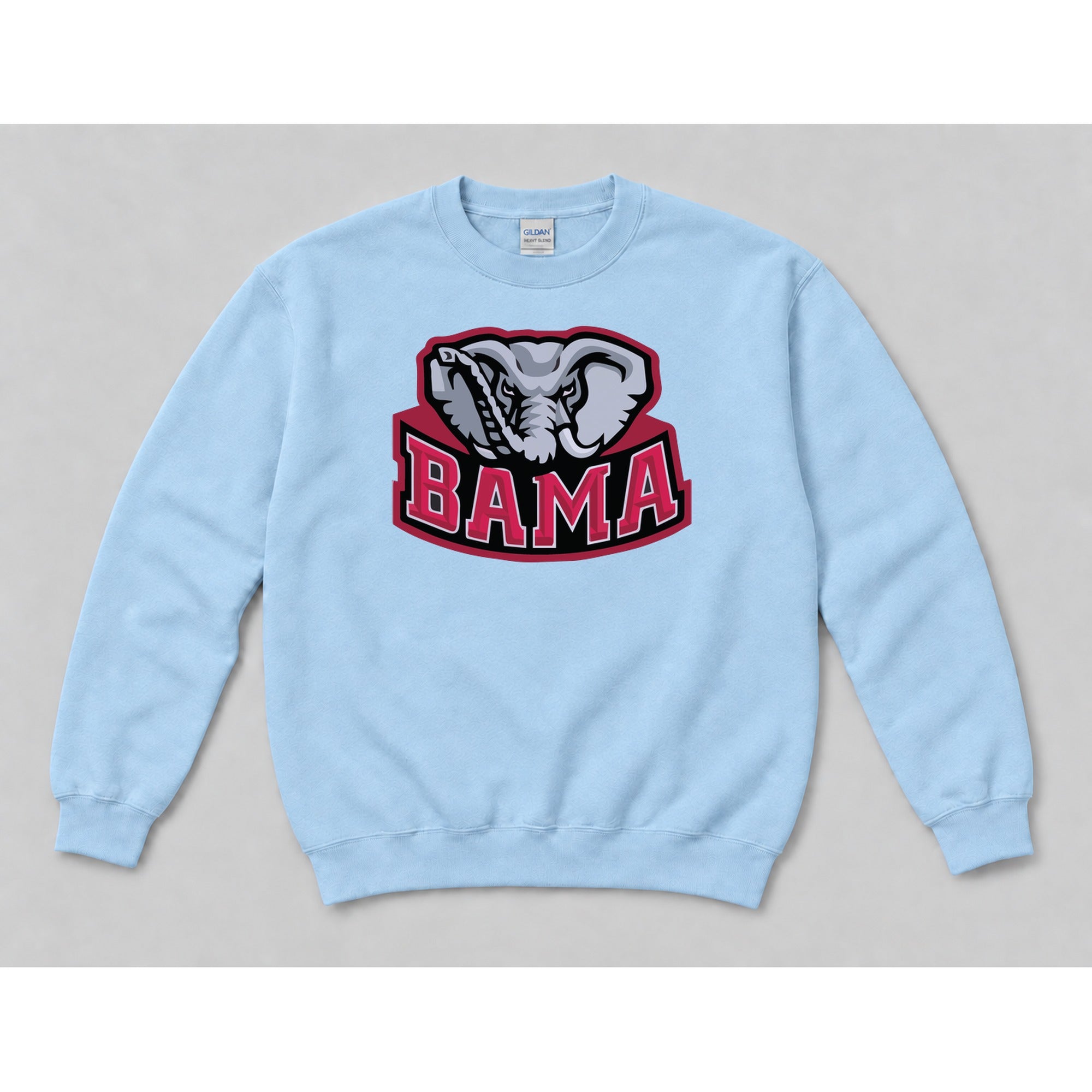 Crewneck Light Blue mockup
