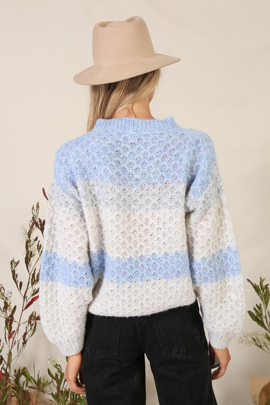 Bailey Blue Sweater - RTS