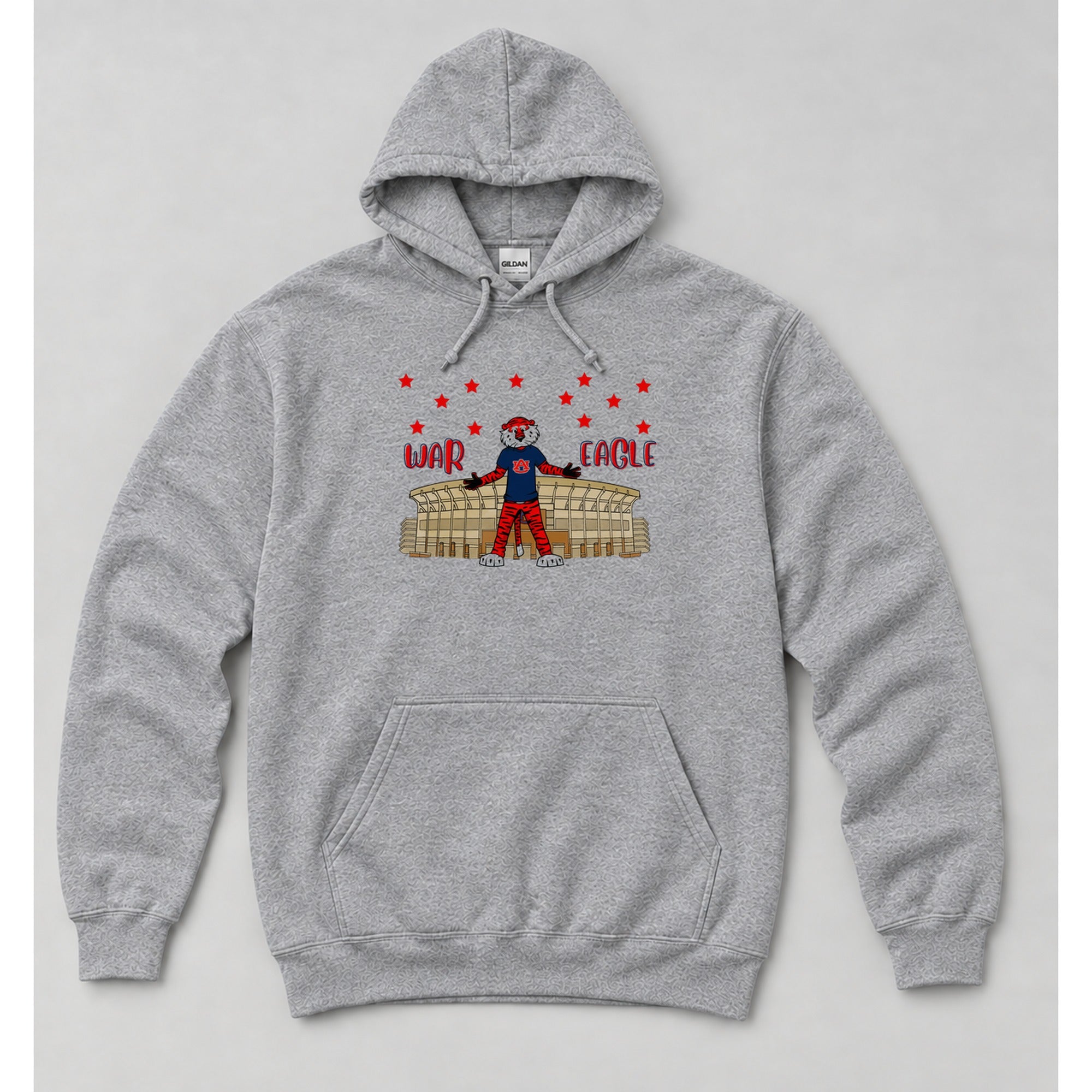 Hoodie Sport Grey mockup