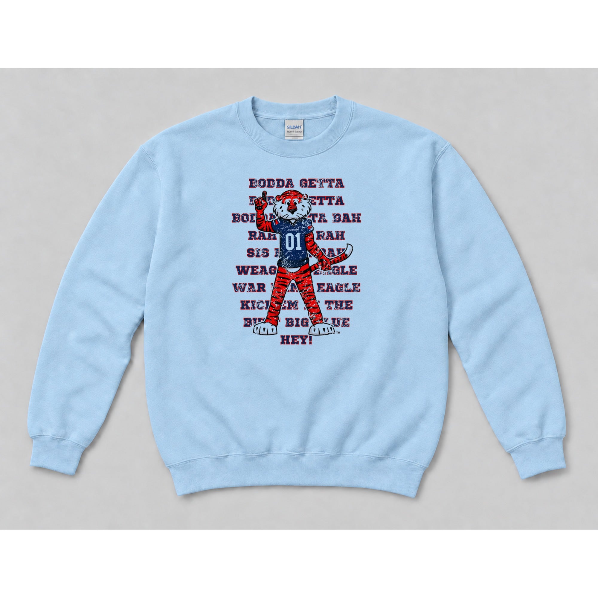 Crewneck Light Blue mockup