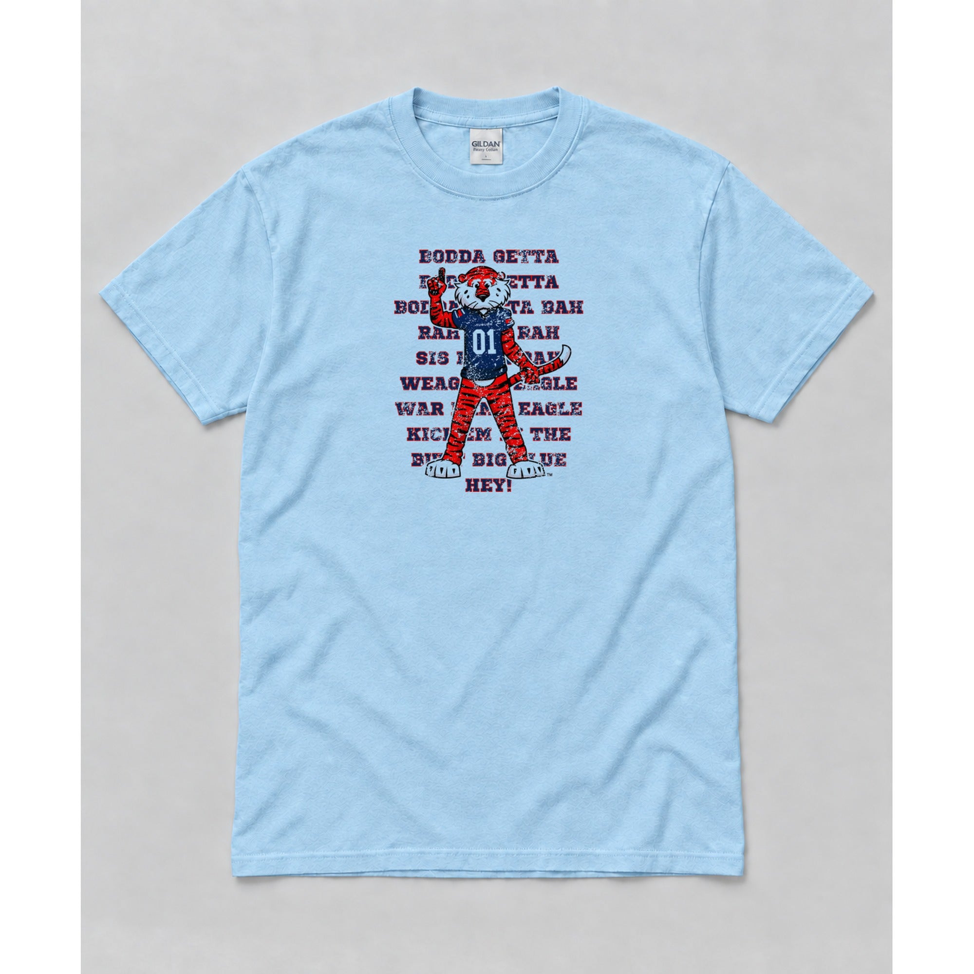Short Sleeve Light Blue mockup