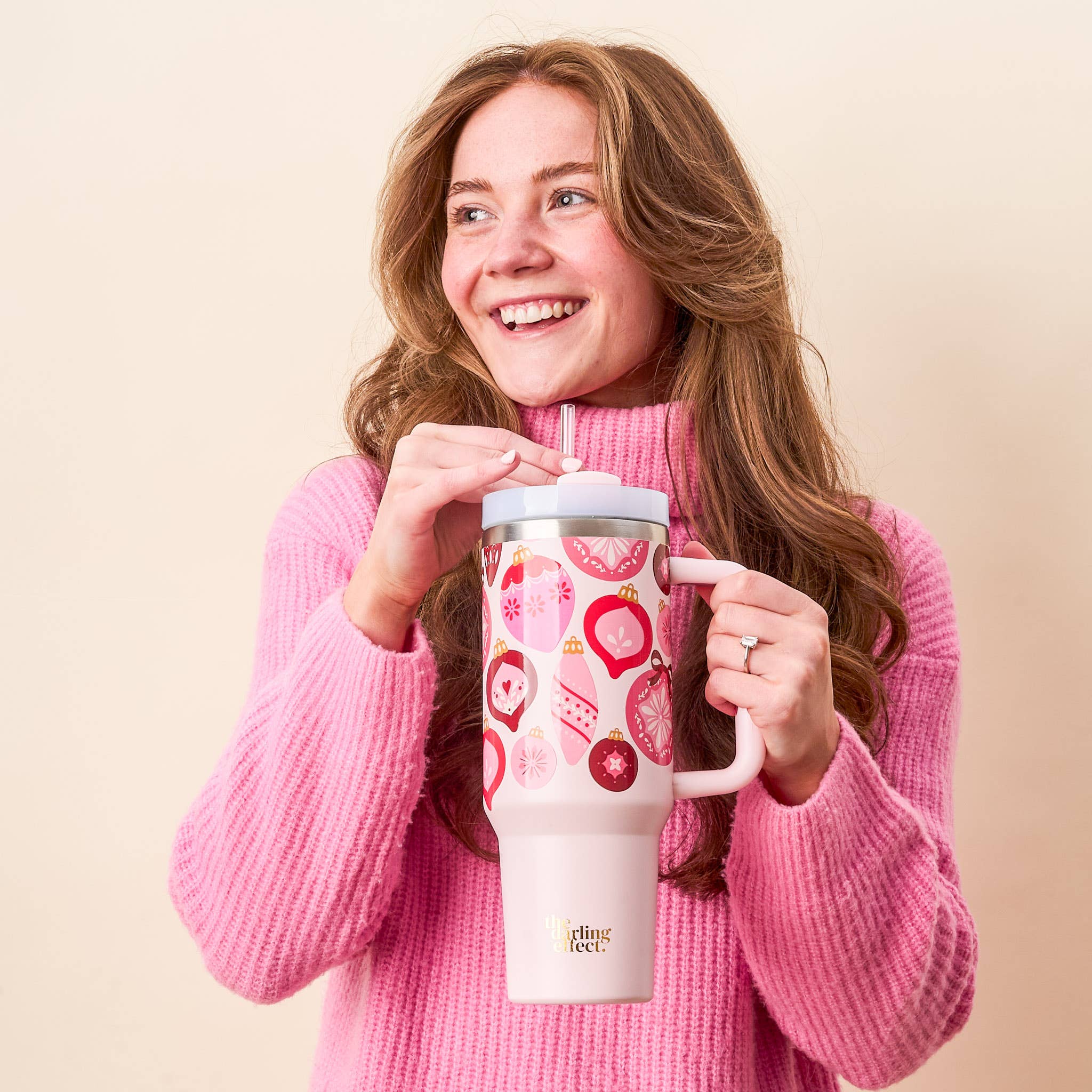 Merry Ornaments 40 oz  Tumbler — view 3