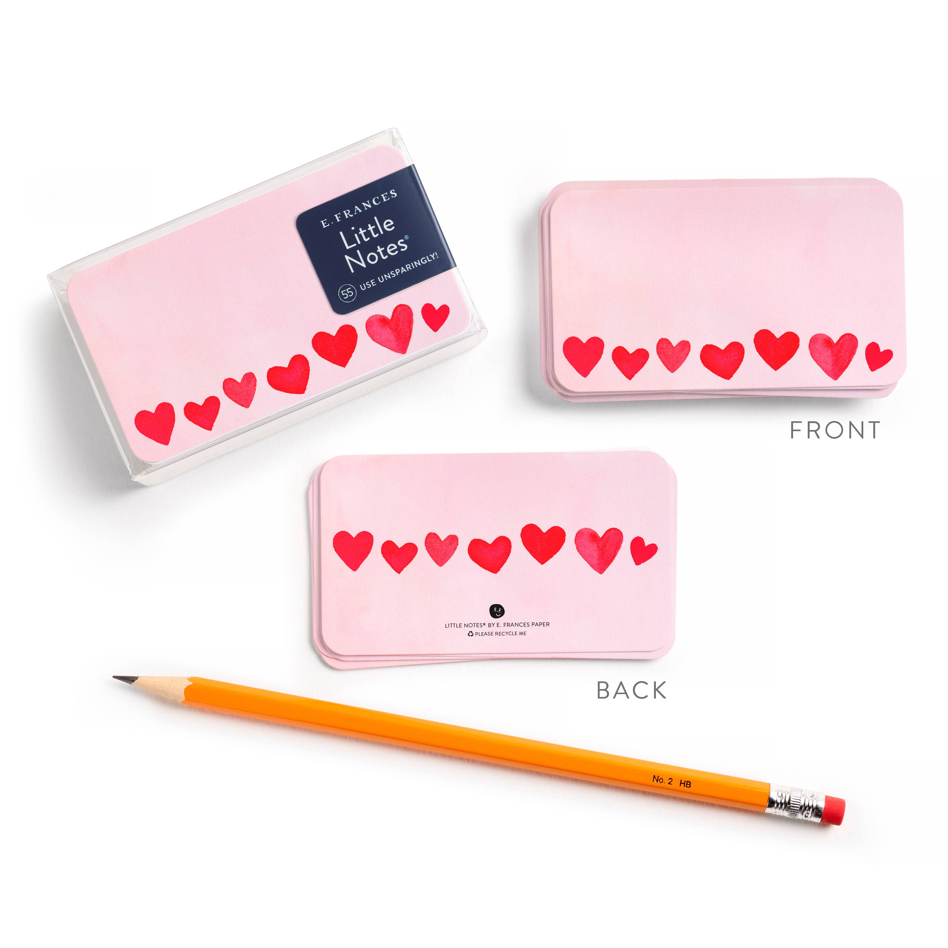Mini Hearts Blush Little Notes®