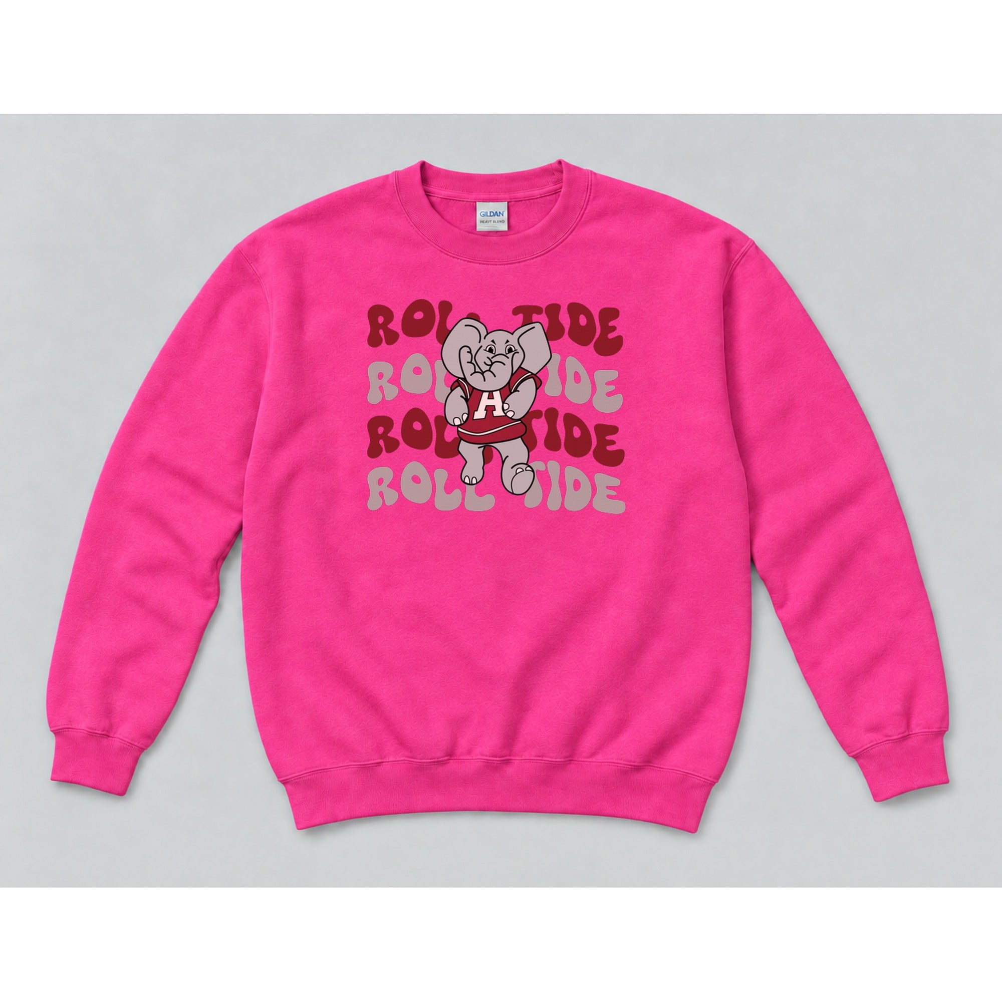 Crewneck Hot Pink mockup