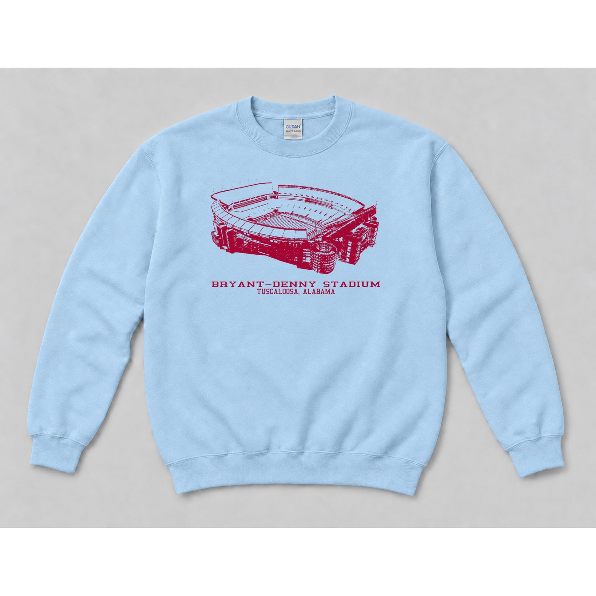 Crewneck Light Blue mockup
