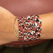 Stretch Seed Assorted Bead GAME DAY Bracelets