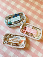 Blue Thank Heaven - Medium Clear Bag