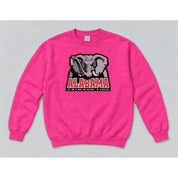 Crewneck Hot Pink mockup