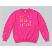 Crewneck Hot Pink mockup