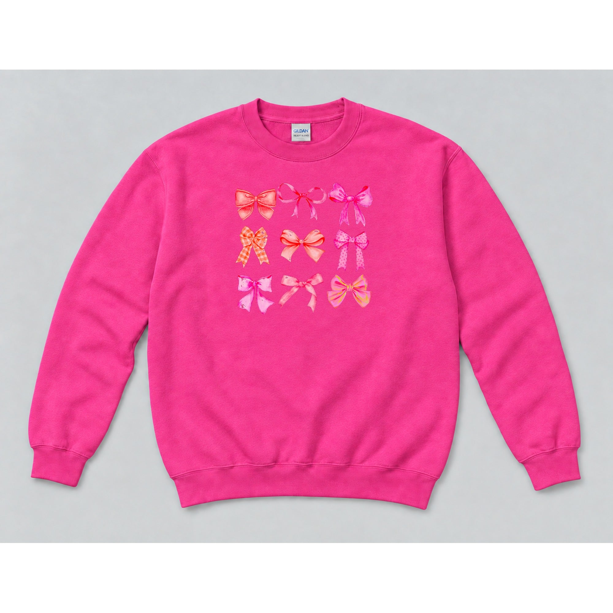 Crewneck Hot Pink mockup