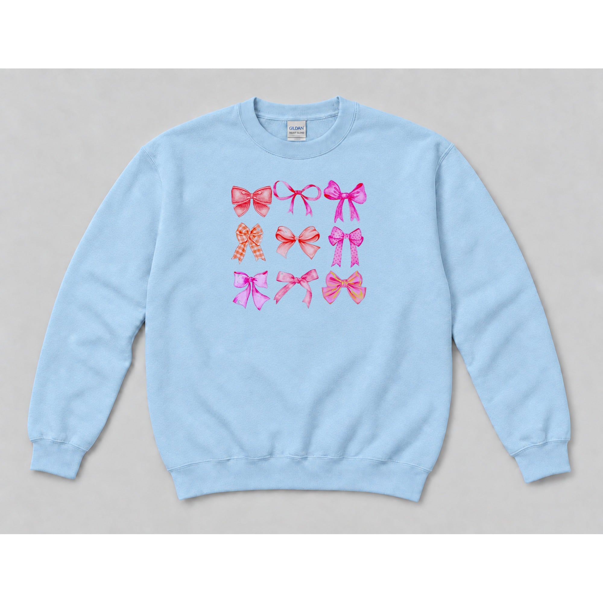 Crewneck Light Blue mockup
