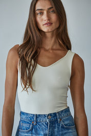 Cream Bodysuit