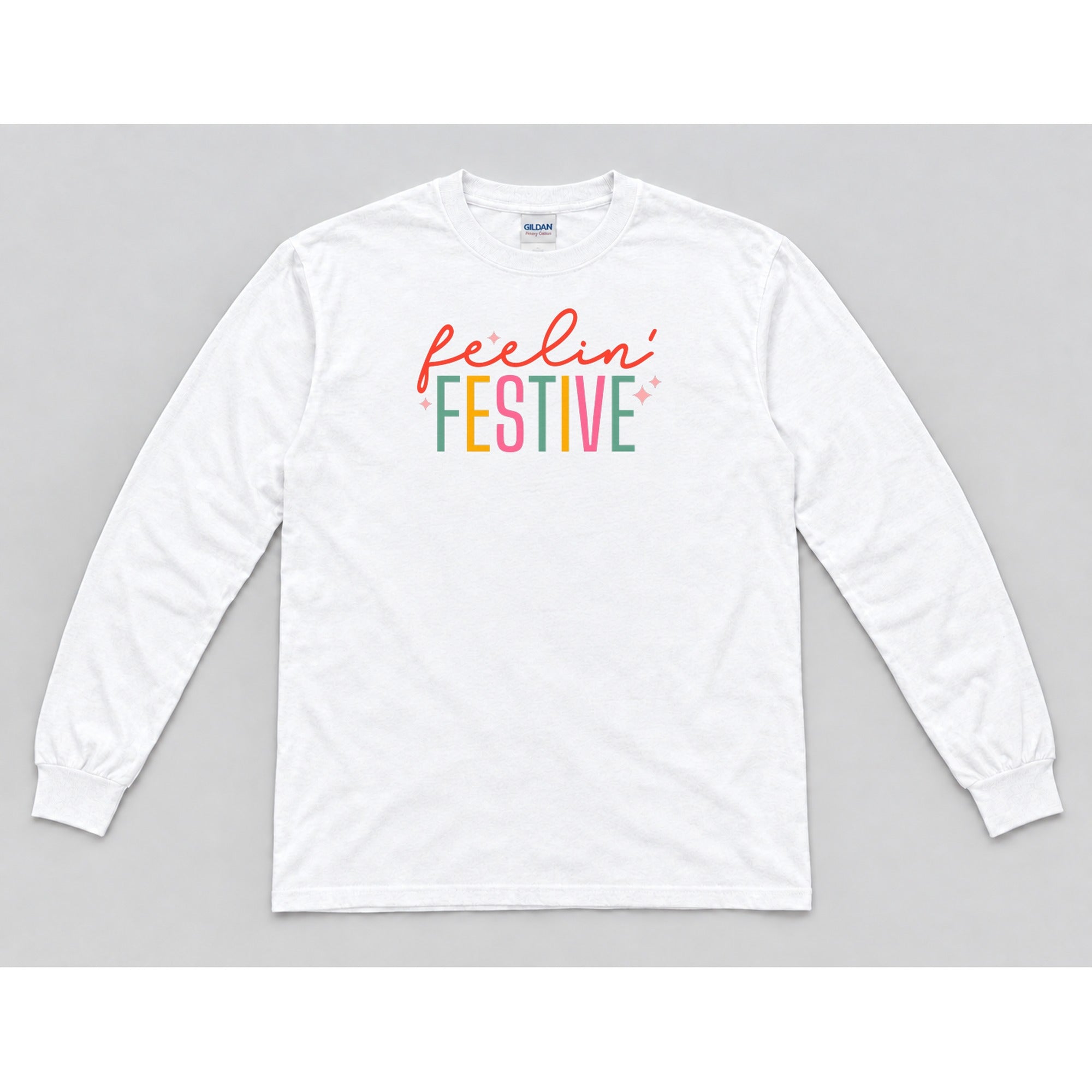 Long Sleeve White mockup