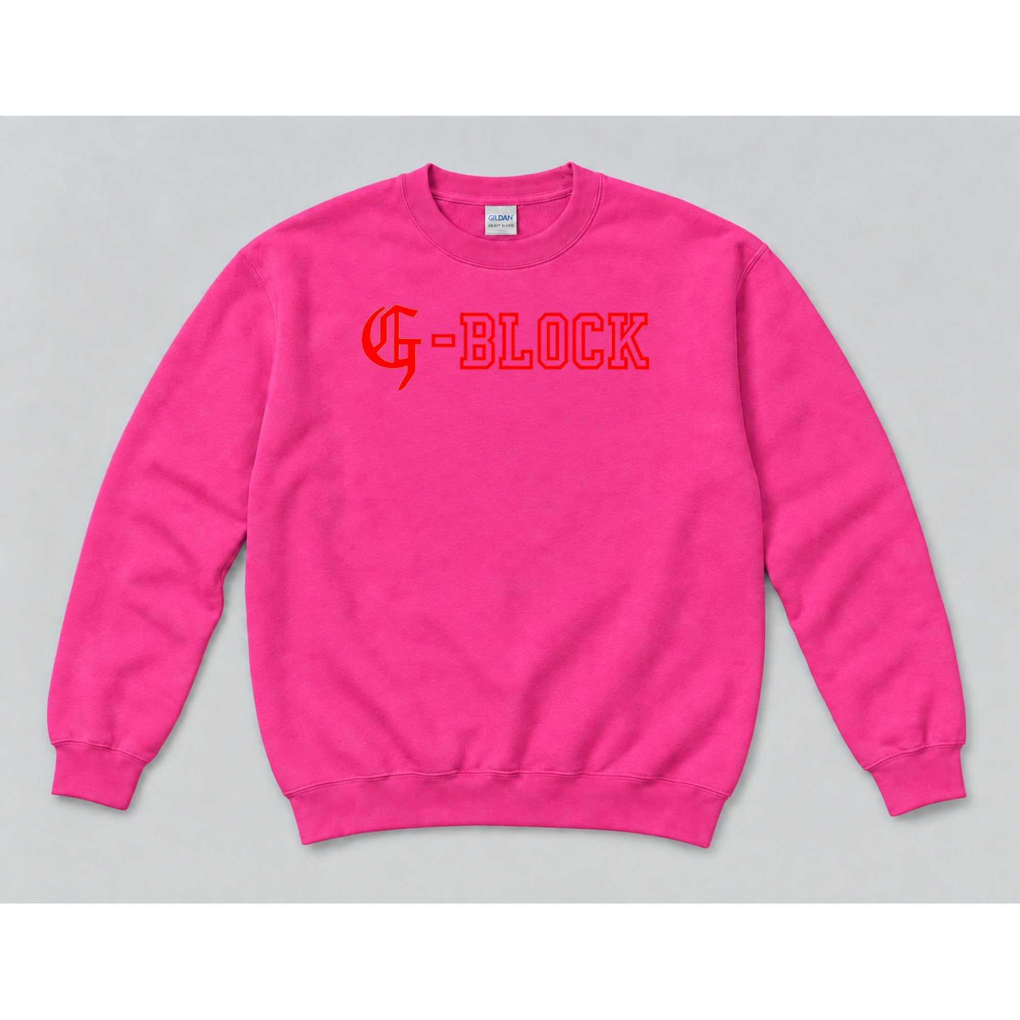 Crewneck Hot Pink mockup