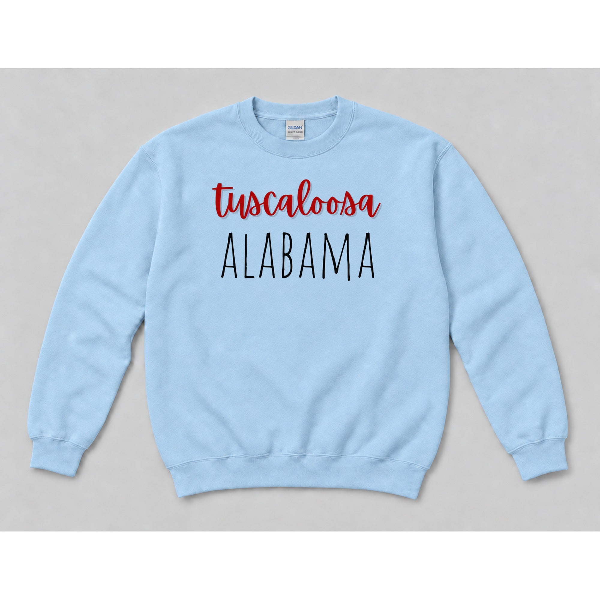 Crewneck Light Blue mockup