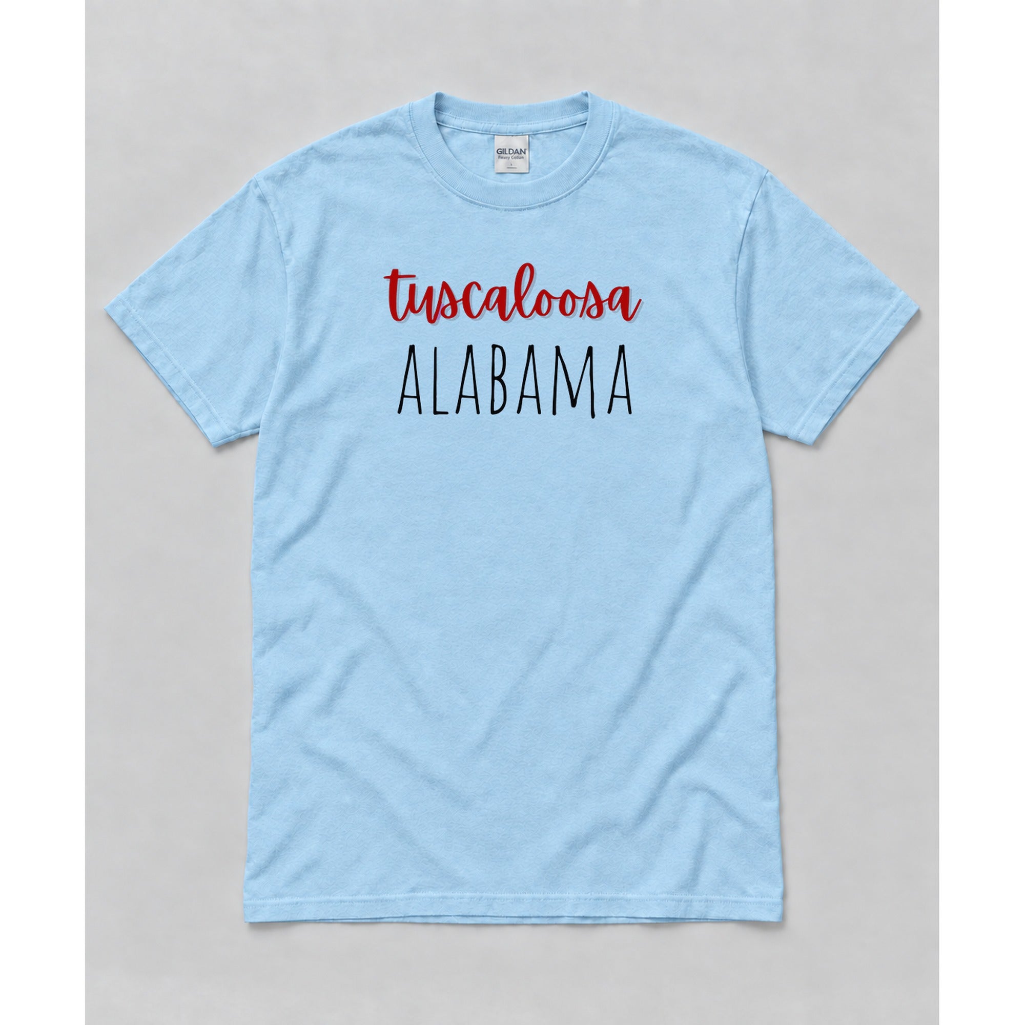 Short Sleeve Light Blue mockup