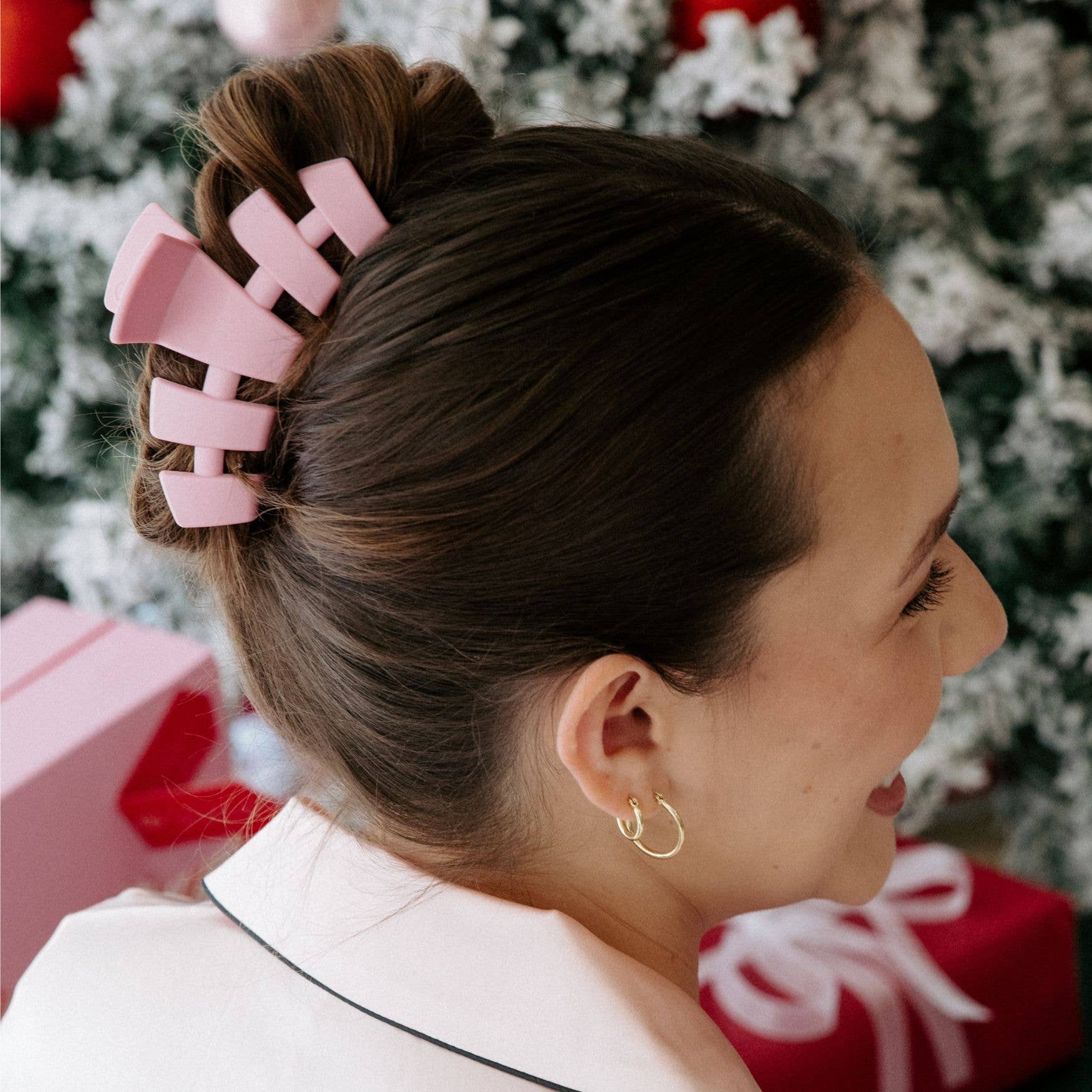 Pinkmas Large Classic Hair Clip