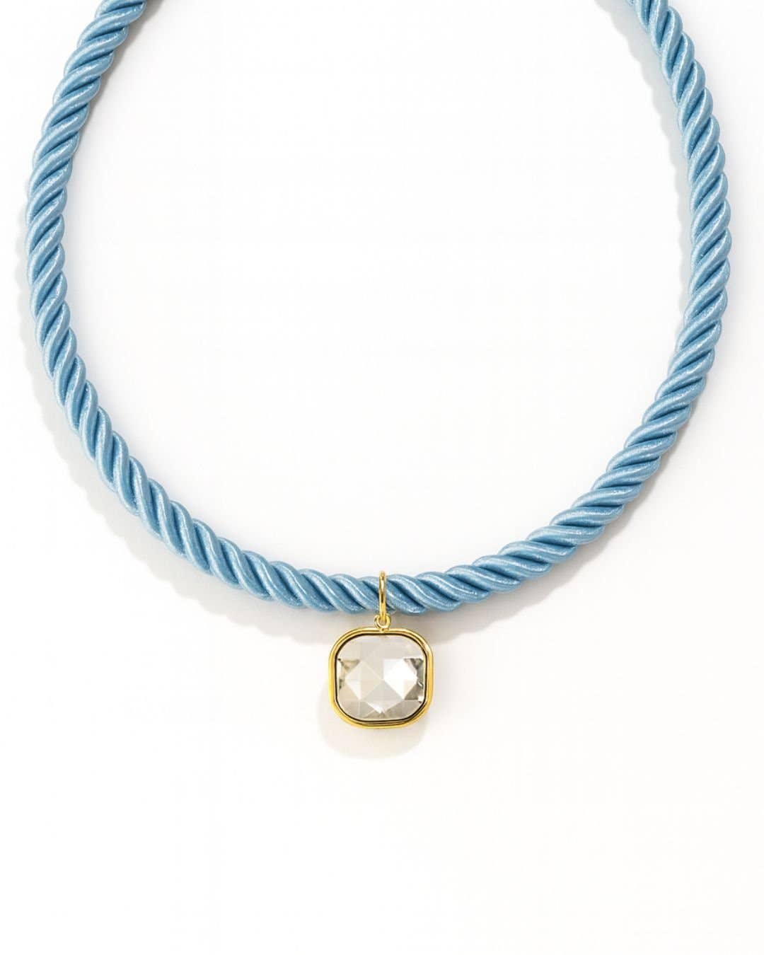 Necklace Tailyn Rope Light Blue