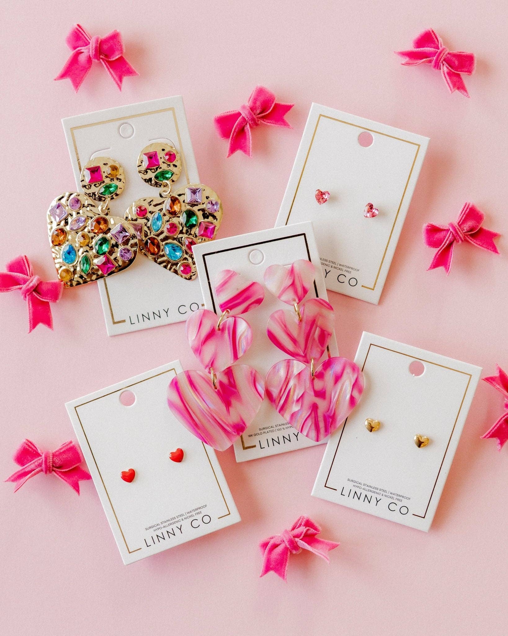 Screwback Stud Earrings Hadley