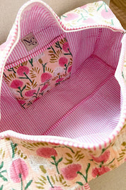 Harley Pink Floral Duffle Bag