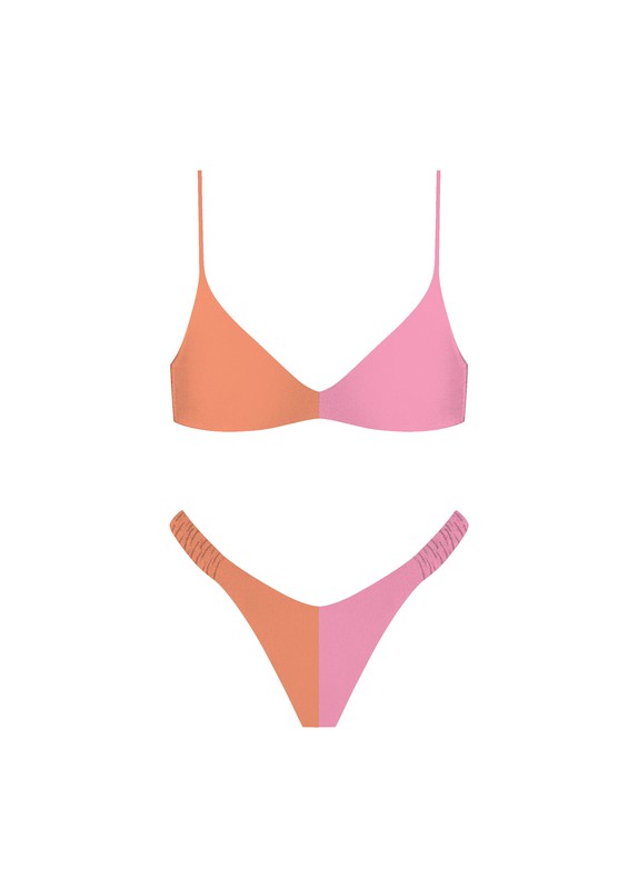 Coral Bikini Set