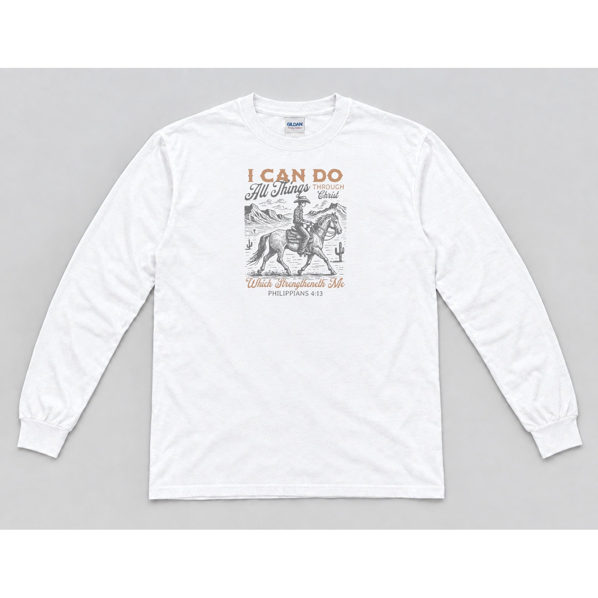 Long Sleeve White mockup