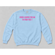 Crewneck Light Blue mockup