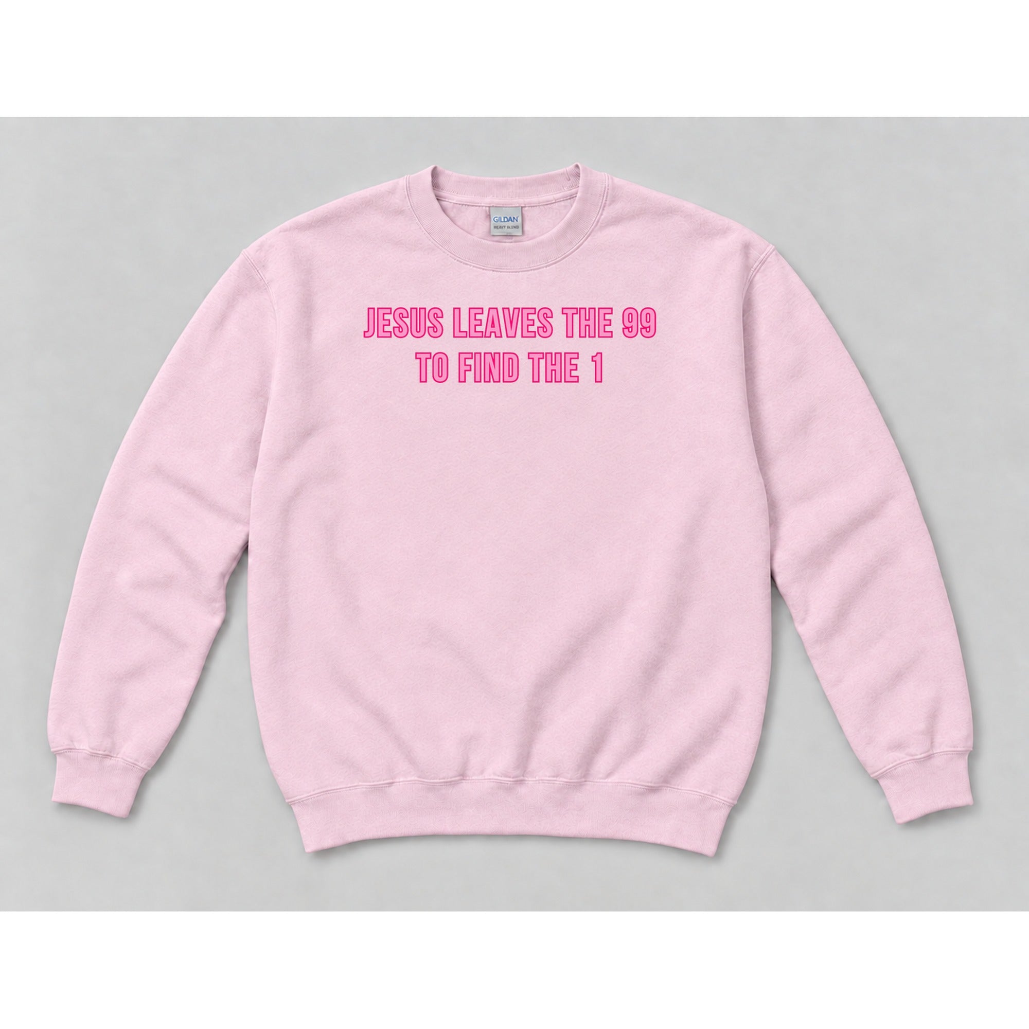 Crewneck Light Pink mockup
