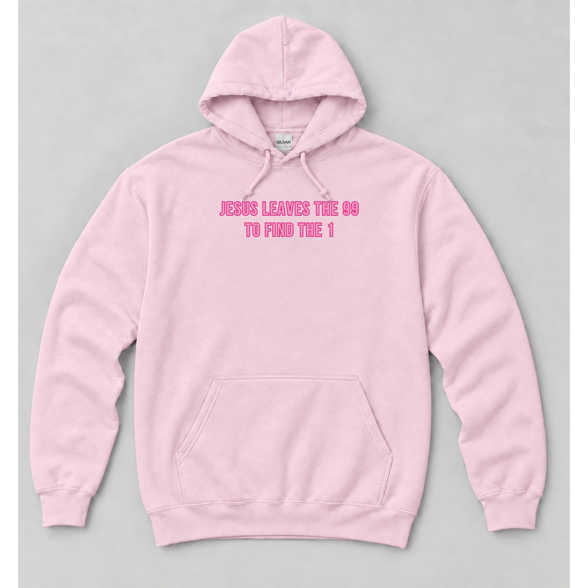 Hoodie Light Pink mockup