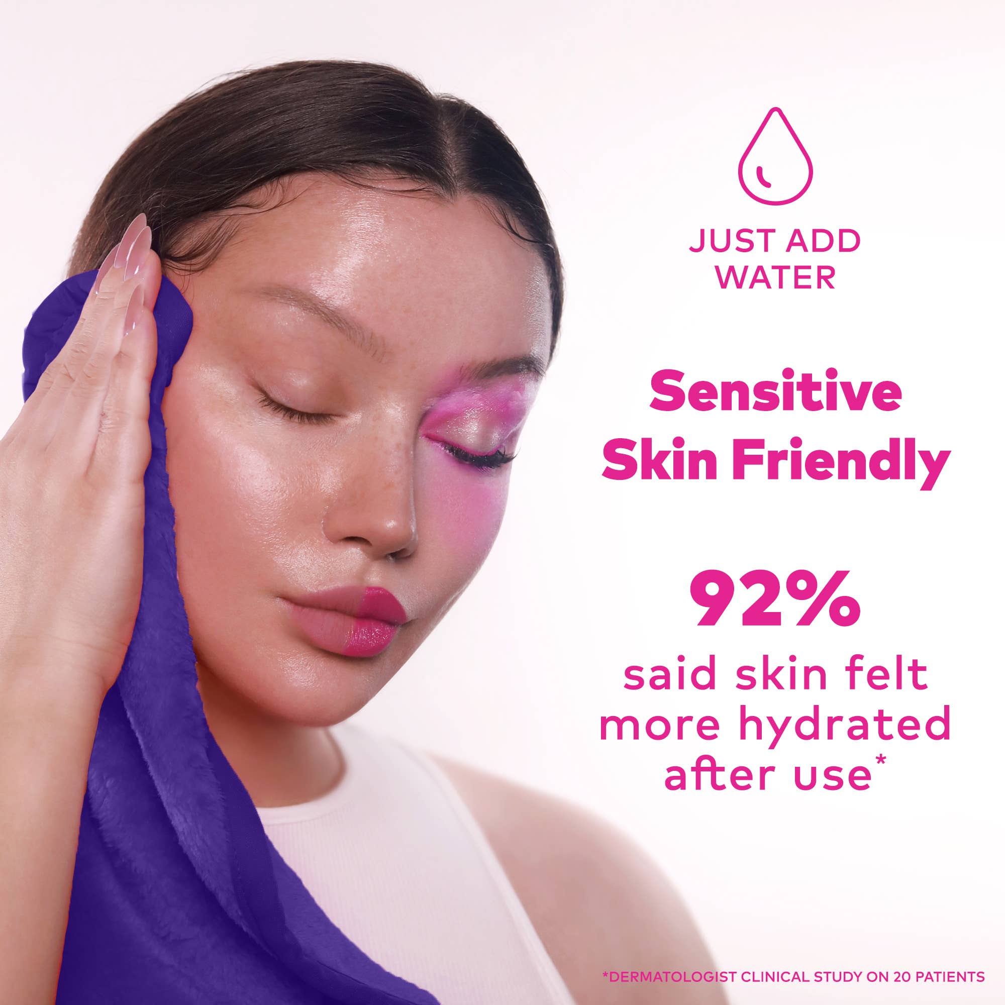 Purple PRO MakeUp Eraser