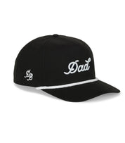 Black & White Dad Rope Hat