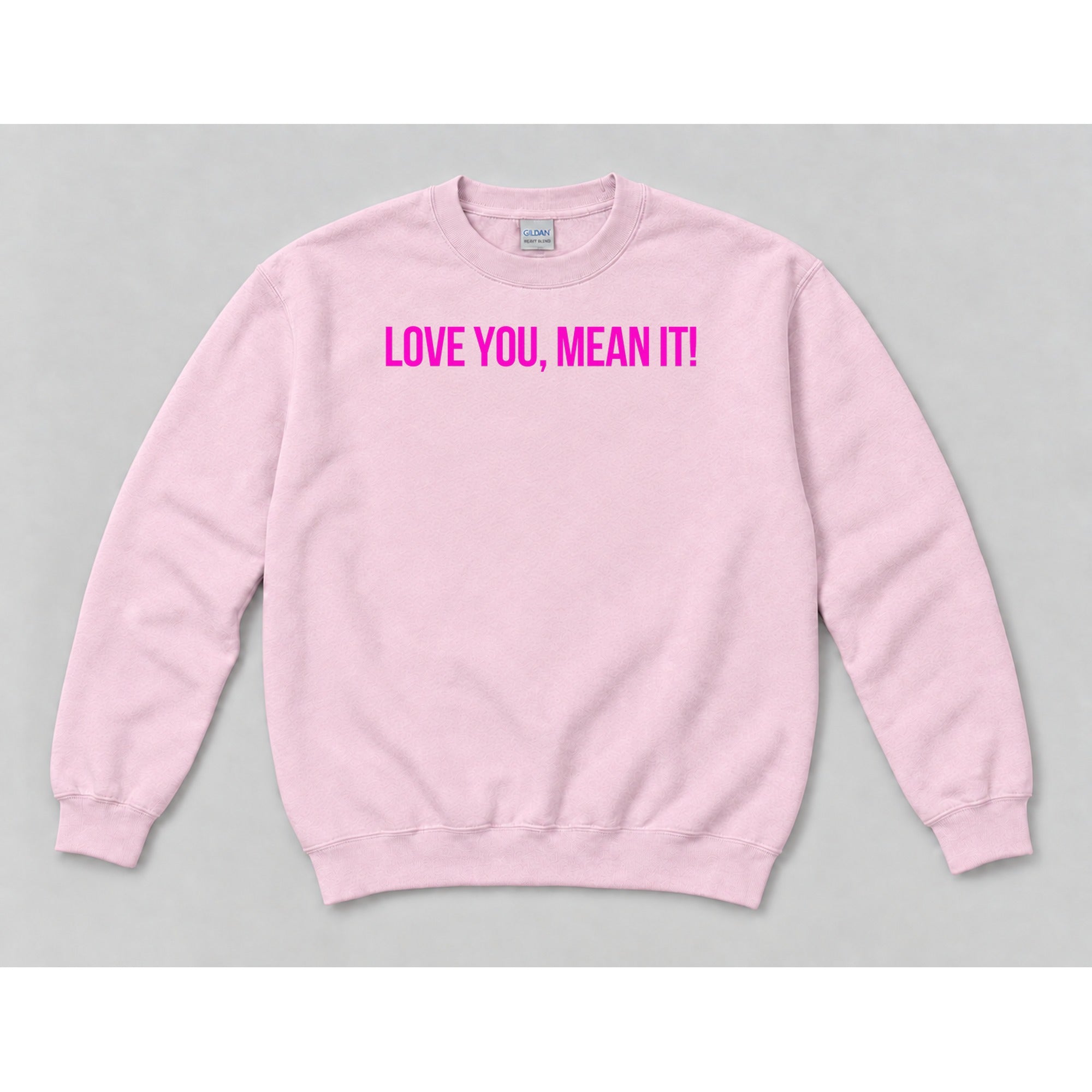Crewneck Light Pink mockup