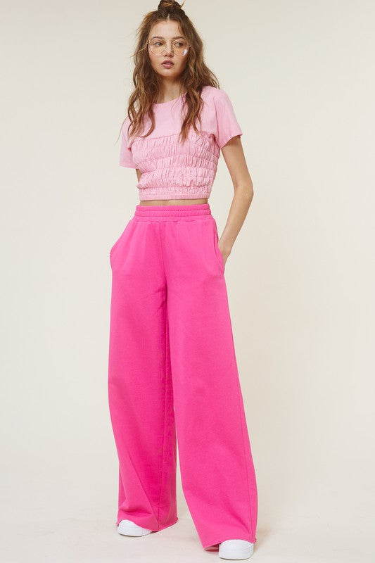Hot Pink Sweatpants - RTS